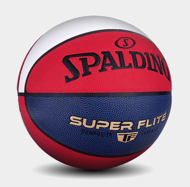 斯伯丁（SPALDING）赛事篮球超越系列室内外7号球红白蓝炫彩经典76-928Y