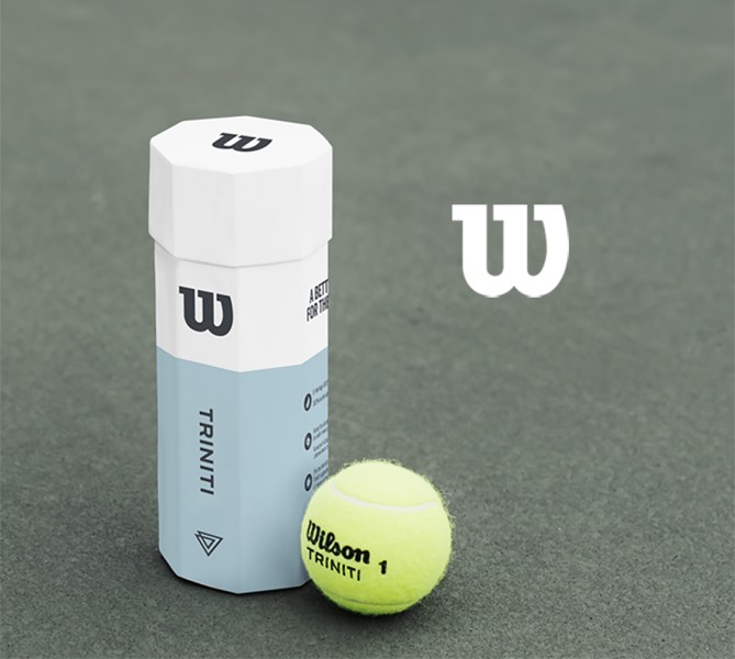 Wilson威尔胜 全场地用球 美网澳网专业比赛训练网球 3粒装