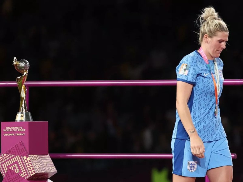 女足世界杯 - 英格兰0-1不敌西班牙　队长米莉·布赖特表示心碎了_