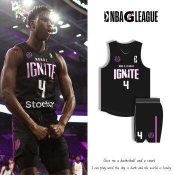 尚帛锦（SHANGBOJIN）G联赛美式篮球服定制套装男运动比赛队服学生训练球衣订制一套女 YW-A5-G联赛黑色 XL(166-170CM,120-130斤)