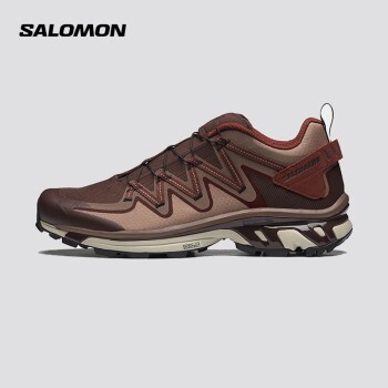 萨洛蒙（Salomon）男女款 户外运动休闲穿搭舒适透气越野跑鞋 XT-RUSH UTILITY 苦巧克力色 471058 UK6.5(40)