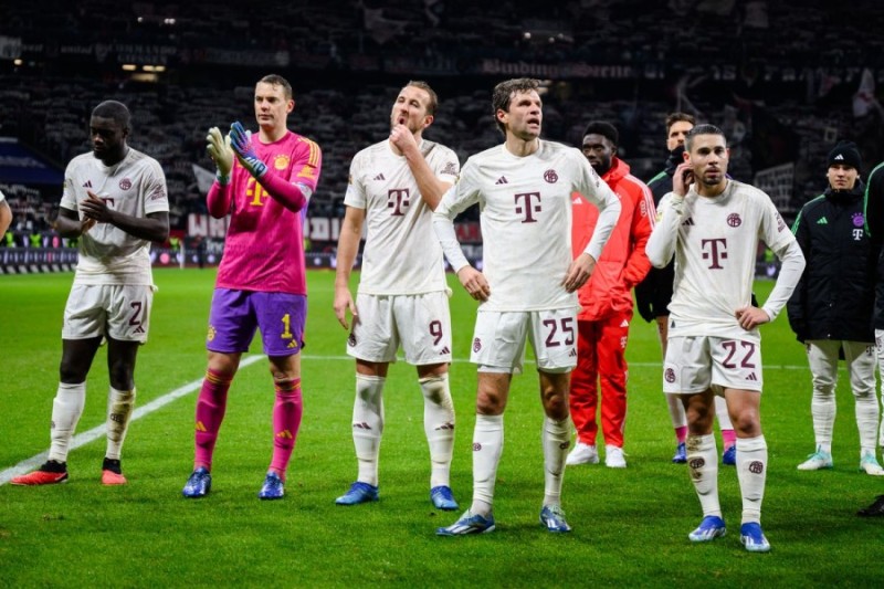 德甲联赛 - 拜仁慕尼黑首场败仗　1-5完败给法兰克福