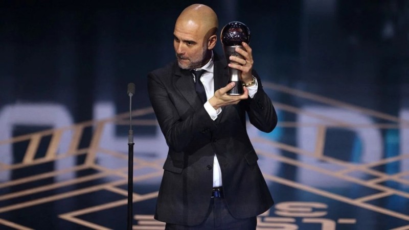 瓜迪奥拉获得国际足联最佳男足教练奖项