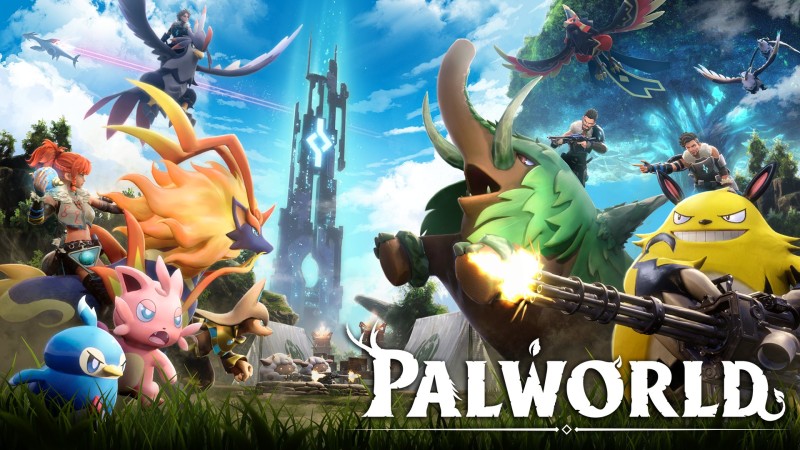 《Palworld》Steam在线玩家突破185万人，排名第二超越《CS2》仅次于《PUBG》