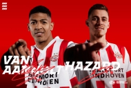 连签二切尔西旧将，PSV埃因霍温官宣范安霍尔特与托尔冈·阿扎尔租借来投.._