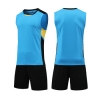 世搏（SHBO） 排球衣服 少年排球服男 女排训练服队服 气排球比赛运动套装定制 A824男款彩蓝色 L