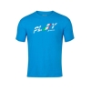 Babolat百保力网球服Exercise Country 运动服T恤体恤衫男款短袖 蓝色 S码