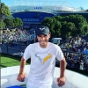 卡锐志 纳达尔网球服网球T恤短袖速干夏季运动上衣 白色-黄色纳达尔 S