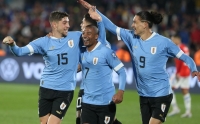 世界杯预选赛——德拉克鲁兹贡献2球　乌拉圭3比1击败智利_