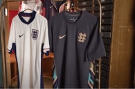 英格兰队公布了全新的耐克主客场球衣