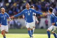 国际友谊赛——洛伦佐·佩莱格里尼破门　意大利2比0战胜厄瓜多尔